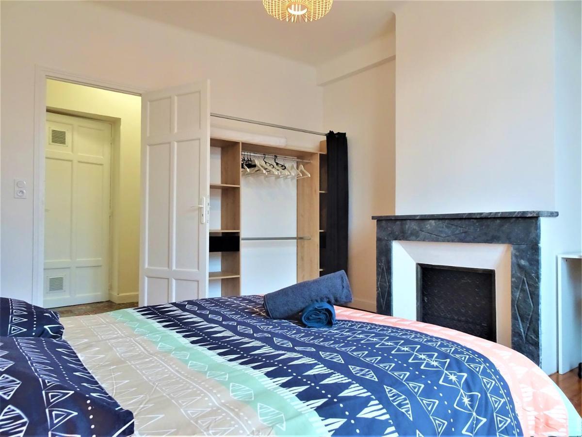 Chambre Privee Et Spacieuse Au Sein D'Un Logement Partage - Central, Quartier Villebourbon - 3 Chambres Doubles - 2 Balcons - Places De Stationnements Gratuites - 5 Min A Pied Gare Et Hypercentre Montauban Eksteriør billede